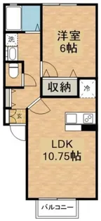 ボー・マノワール小竹向原【1階】の間取り