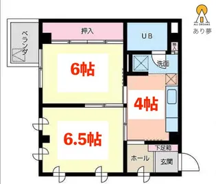 コーポマーサ【3階】の間取り