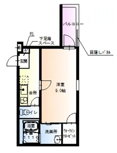 フジパレス堺南長尾II番館【1階】の間取り