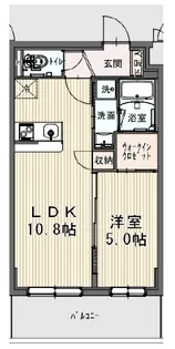 パインハーストコンドミニアムの間取り
