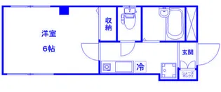 ドミール桜木【2階】の間取り