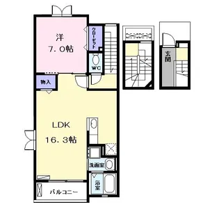アルバーダ II【3階】の間取り