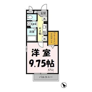 エクレール【2階】の間取り