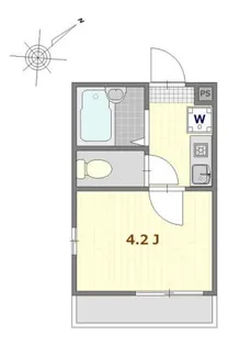 リブ亀戸【2階】の間取り