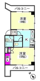 テアドール【2階】の間取り