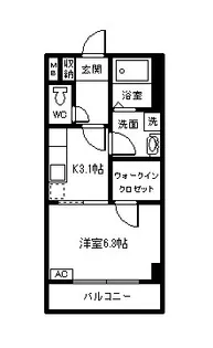 Re’reve zero【3階】の間取り