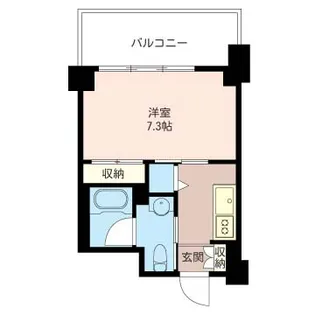 マストライフ南品川【4階】の間取り