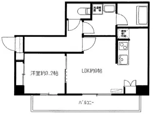 ADレジデンス板橋中台【1階】の間取り