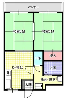 山本マンション【3階】の間取り