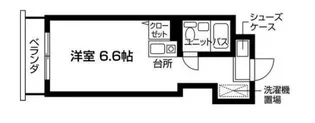 プロムナード三軒茶屋【1階】の間取り