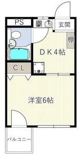 サンハイツ与野【2階】の間取り