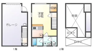 BASE KOURAKU東古松の間取り