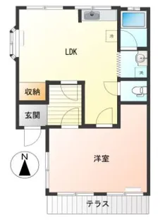 ドリーム高橋【1階】の間取り