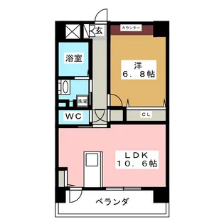 さくら館【2階】の間取り
