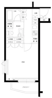 ルーブル品川西小山【3階】の間取り