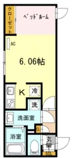 MODULOR白山II【3階】の間取り
