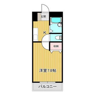 フロンティア21【3階】の間取り