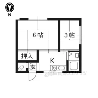 木村第2ビル【4階】の間取り