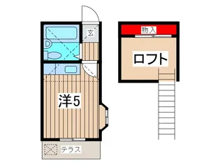 APPLE HOUSE【2階】の間取り