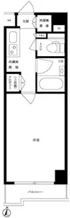 ルーブル豊島千川【4階】の間取り