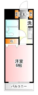エクセル豊田【1階】の間取り