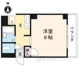 丸共ビル【2階】の間取り