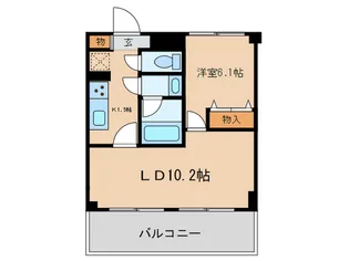 レジディア本郷菊坂プレイス【5階】の間取り