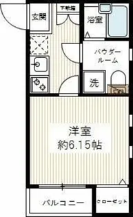 ヴェルト高円寺【3階】の間取り