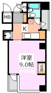THE SKY TOWER【3階】の間取り