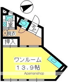 野上ビル【4階】の間取り