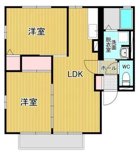 ハイムさくら【1階】の間取り