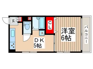 清水 ビル【3階】の間取り