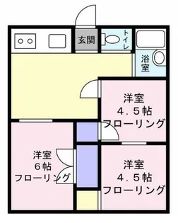 第二葉山コーポ【2階】の間取り