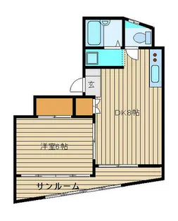 アトリュームモリ【4階】の間取り