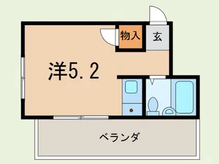 アカカベビル【4階】の間取り