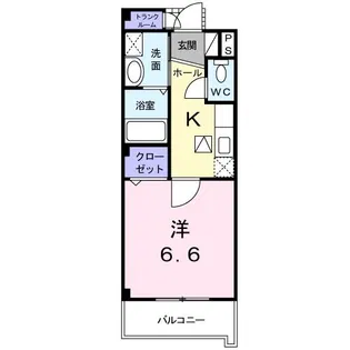 フラン メゾン【2階】の間取り