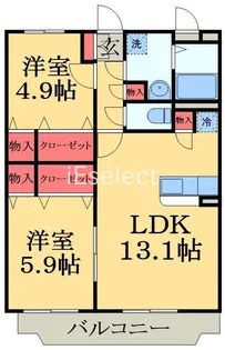 グランド・コーユー【3階】の間取り