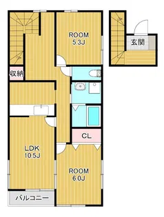 PRECIOUS DEAL【2階】の間取り