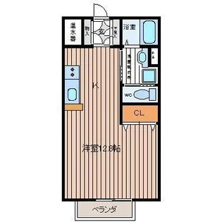 ガーデンコート【1階】の間取り