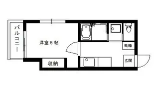 鈴木アームス【3階】の間取り