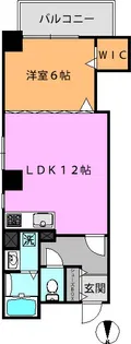 ASOMEIK関口【5階】の間取り