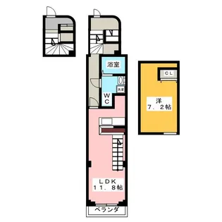アンバサダー上石神井【2階】の間取り