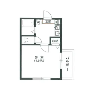 フェリーチェ小岩【1階】の間取り