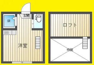 フェリスホーネット【1階】の間取り
