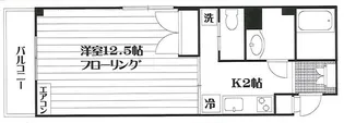 ハイツエムアイII【1階】の間取り