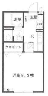 アルスノーヴァ【1階】の間取り