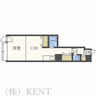 ウイング円山北町【7階】の間取り