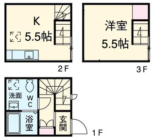 千葉県市川市平田4【一戸建】の間取り