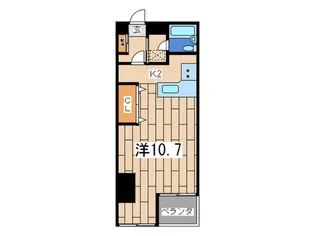 大津レジデンス【2階】の間取り