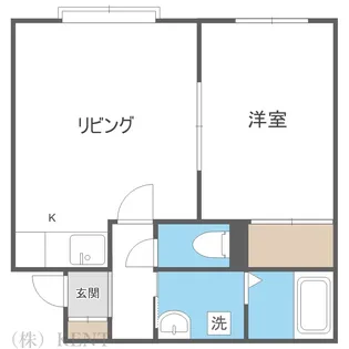 ユニゾン西町【1階】の間取り
